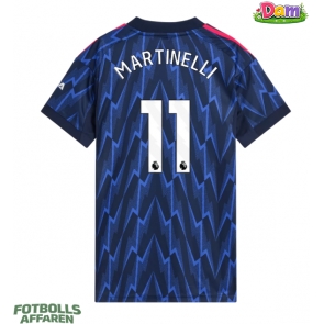 Arsenal Gabriel Martinelli #11 Bortatröja Kvinnor 2025-26 Kortärmad